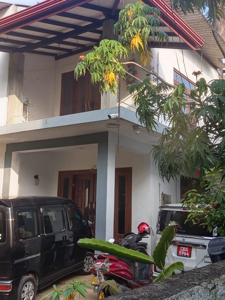 Indoor and outdoor camera installation at Mrs Thilini's home